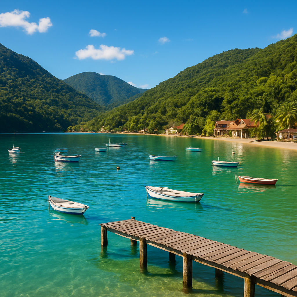 Praia de Araçatiba na Ilha Grande