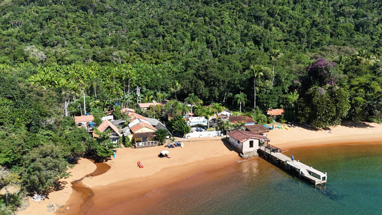 Praia de Araçatibinha na Ilha Grande