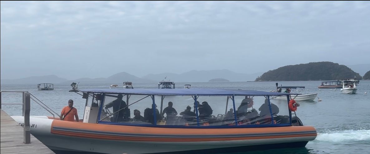 Nossa Flexboat Araçatiba-JF no píer